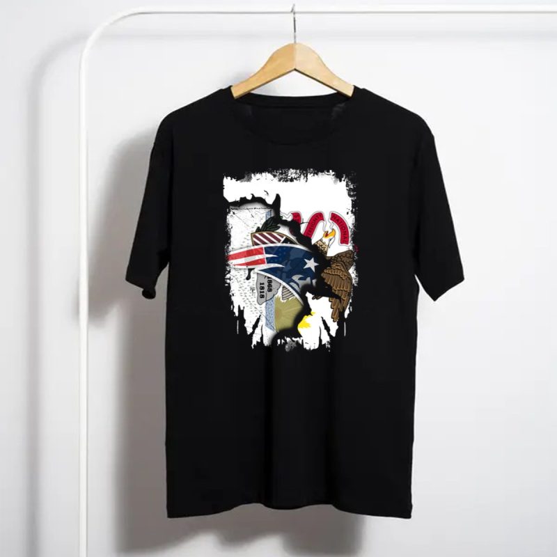 Together Illinois With Patriots Logo And State Seal Blend T Shirt T Shirt 1