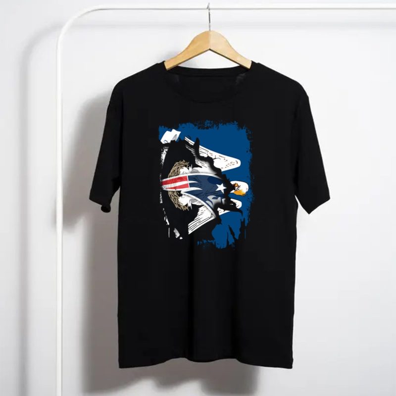 Together Louisiana With Patriots Eagle Fusion T Shirt T Shirt 1