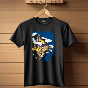 Together Louisiana With Vikings Minnesota Football Fusion T Shirt