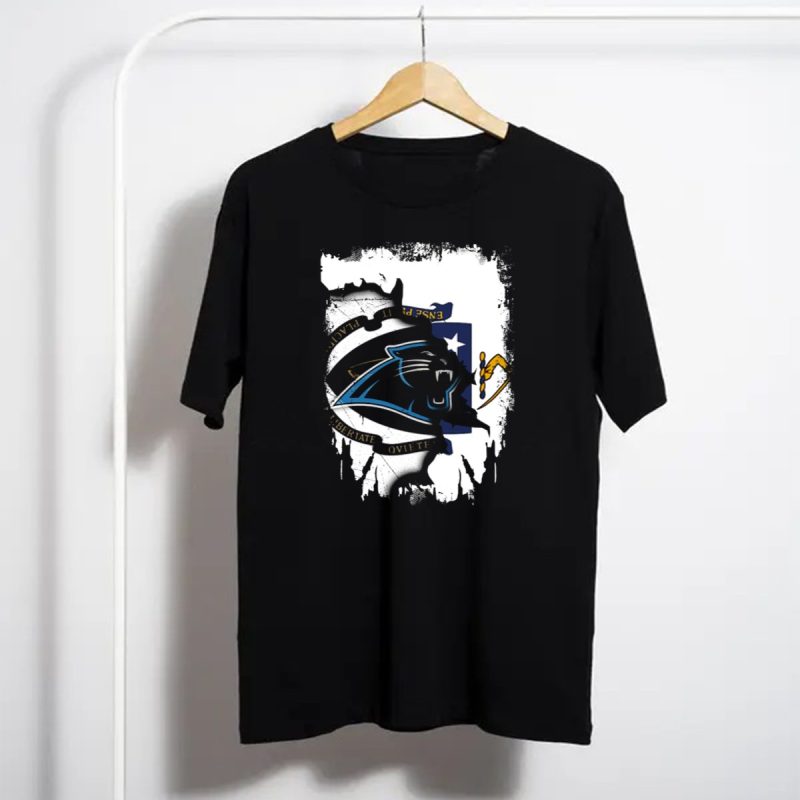 Together Massachusetts Patriots Emblem With Panther T Shirt T Shirt 1