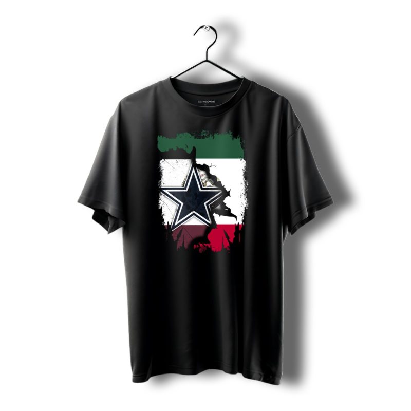 Together Mexico Dallas Cowboys Flag Star T Shirt 1 T Shirt 1 1
