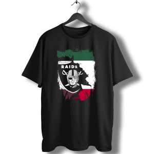 Together Mexico Raiders Nation Flag Shield T-Shirt