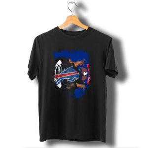 Together Michigan Buffalo Bills Fusion Icon Flag T-Shirt