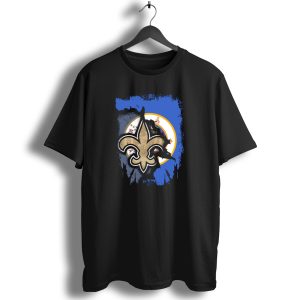 Together Minnesota With Louisiana Saints Fleur De Lis Emblem T Shirt