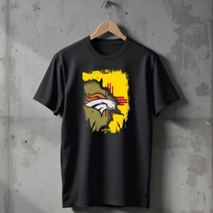 Together New Mexico with Denver Broncos Logo and Zia T-Shirt