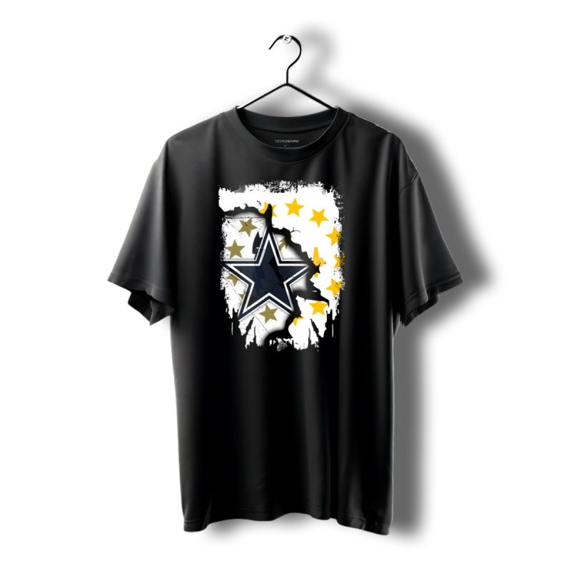 Together Rhode Island With Dallas Cowboys Star And State Symbol Stars T Shirt 1 T Shirt 1 1