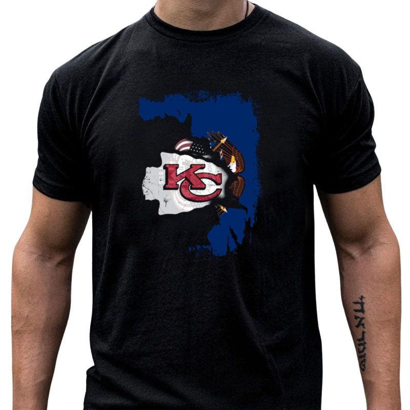 Together Utah Kc Chiefs American Flag Eagle T Shirt T Shirt 1 1