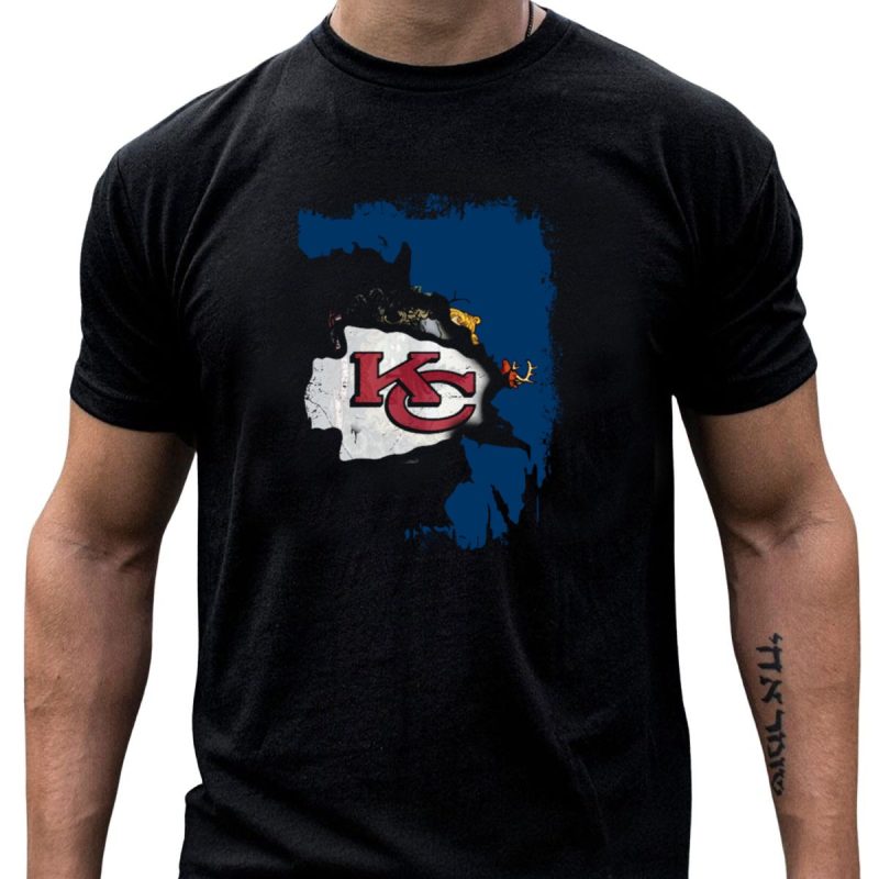 Together Vermont Kc Chiefs Football Fusion T Shirt T Shirt 1 1