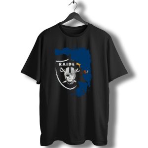 Together Vermont With Raiders Shield Logo Overlay T-Shirt