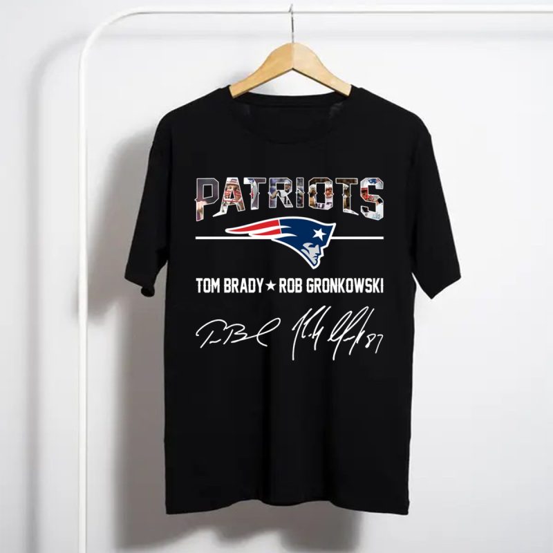 Tom Brady And Rob Gronkowski New England Patriots Shirt T Shirt 1