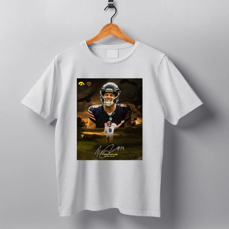 Tory Taylor 19 Chicago Bears 4Th Round Pick 122 Iowa City To Windy City T Shirt 1 T Shirt 1