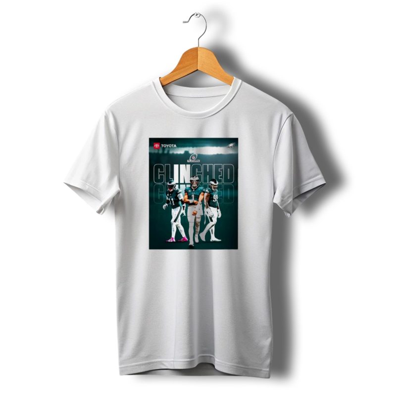 Toyota Clinched Playoffs Philadelphia Eagles Flyeaglesfly T Shirt T Shirt 1 1