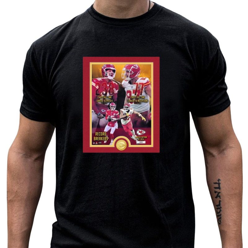 Travis Kelce Chiefs All Time Career Record Breakers 2024 T Shirt T Shirt 1 1