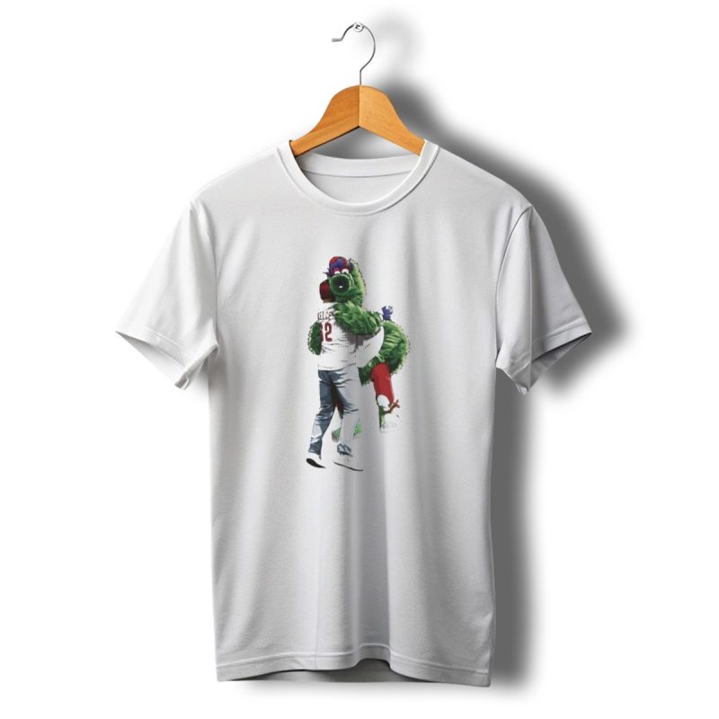 Travis Kelce Jason Kelce Philadelphia Phillies Philadelphia Eagles Football T Shirt T Shirt 1 1