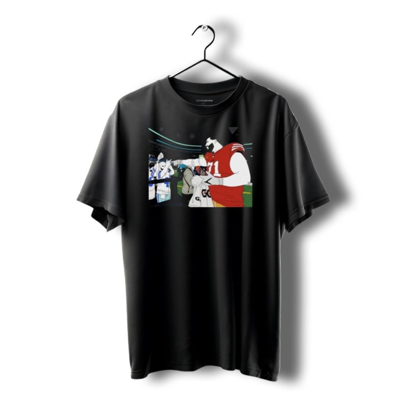Trent Williams 71 San Francisco Vs Dallas Cowboys Interaction Meme T Shirt 1 T Shirt 1 1