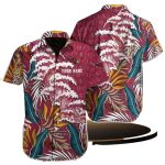 Tropical Cardinal Paradise Arizona Cardinals Hawaiian Shirt