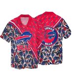 Tropical Flower Pattern Nfl Buffalo Bills Hawaiian Shirt