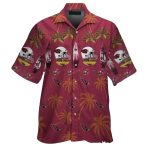 Tropical Helmets And Palm Trees Arizona Cardinals Hawaiian Shirt