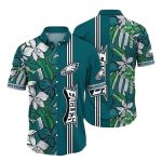 Philadelphia Eagles Tropical Pineapple Fanfare Hawaiian Shirt