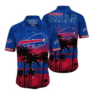 Tropical Sunset Buffalo Bills Fan Hawaiian Shirt