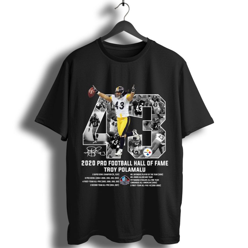 Troy Polamalu Hall Of Fame Football 2020 Shirt T Shirt 1