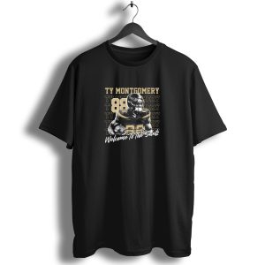 Ty Montgomery No 88 New Orleans Saints Welcome To The Saints T Shirt