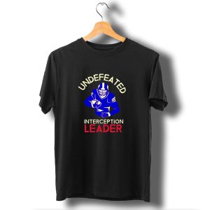 Undefeated Interception Leader Buffalo Bills Fans T-Shirt