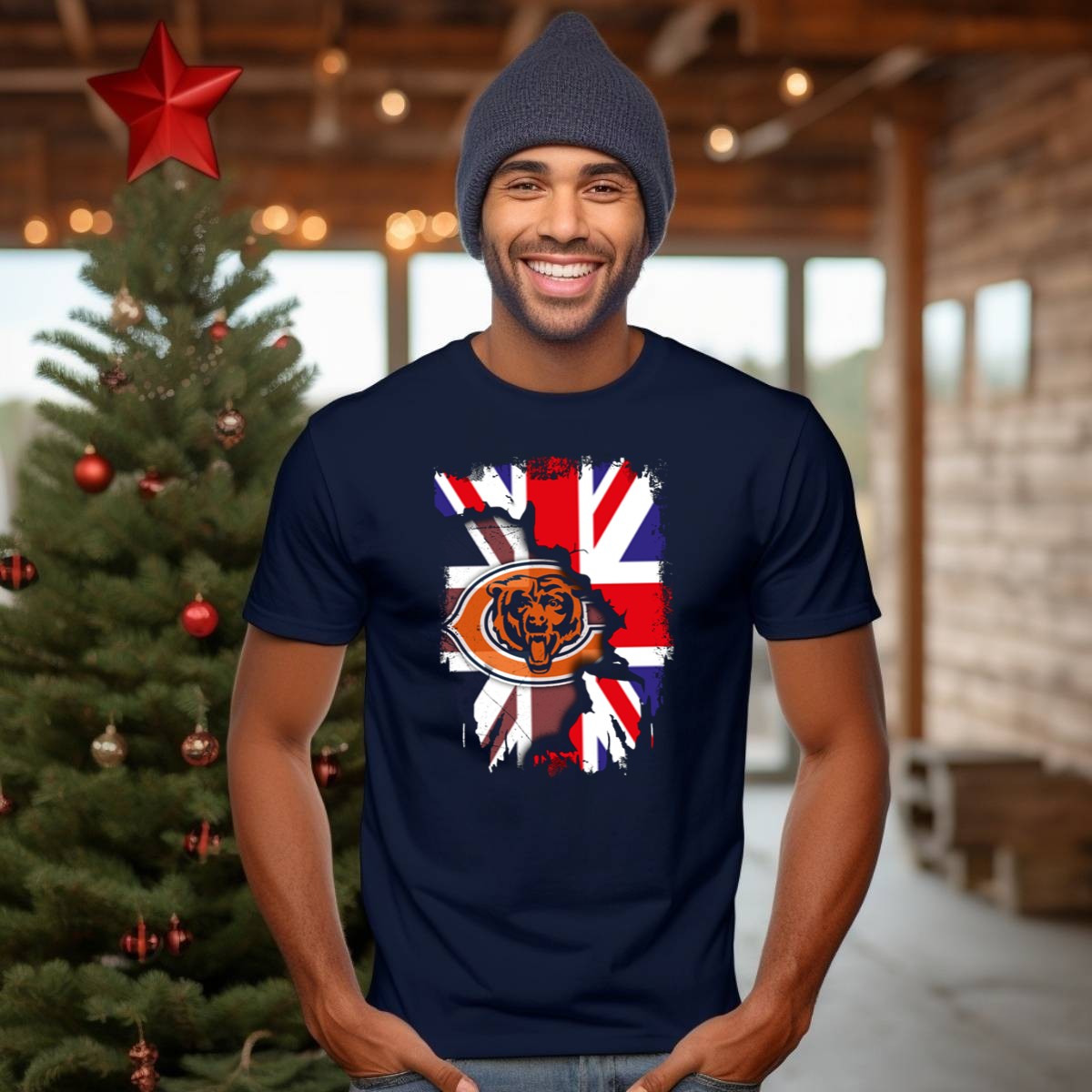 United-Kingdom-Flag-With-Chicago-Bears-Logo-Overlap-T-Shirt-1_t-shirt-3_4