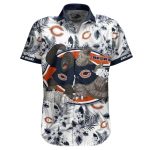 Urban Jungle Roar Chicago Bears Hawaiian Shirt