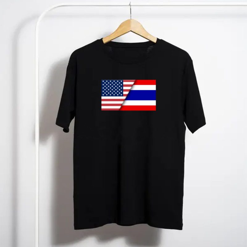 Usa Flag Thailand Thai Flag Immigrant Ancestry Hom Unity Patriots T Shirt T Shirt 1