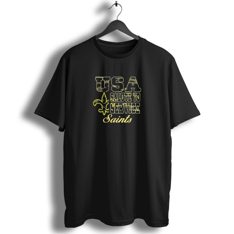 Usa Salute To Service Saints Fleur De Lis Camo T Shirt 1 T Shirt 1