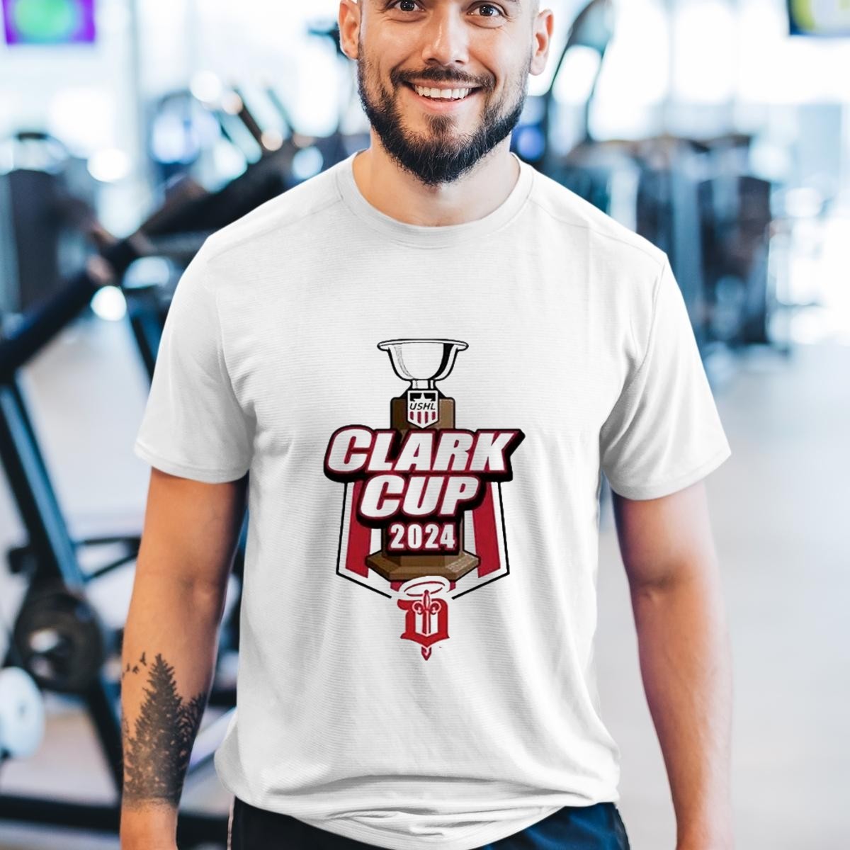 Ushl-2024-Clark-Cup-Dubuque-Fighting-Saints-Trophy-T-Shirt-1_t-shirt-3_4