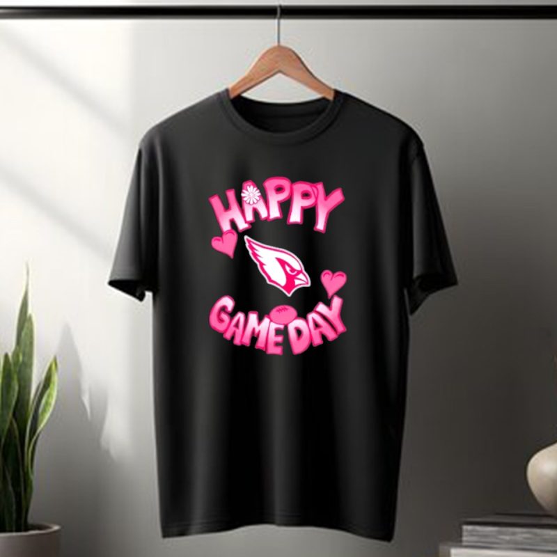 Valentines Day Arizona Cardinals Happy Gameday 2025 Hearts T Shirt 1 T Shirt 1