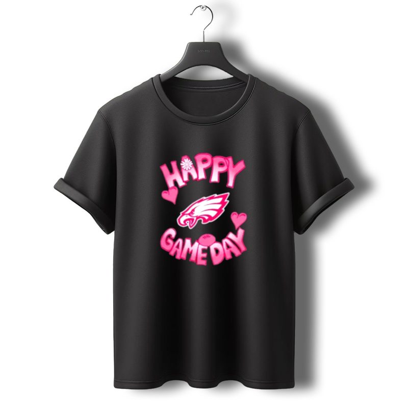 Valentines Day Philadelphia Eagles Happy Gameday Love Hearts 2025 T Shirt T Shirt 0 1