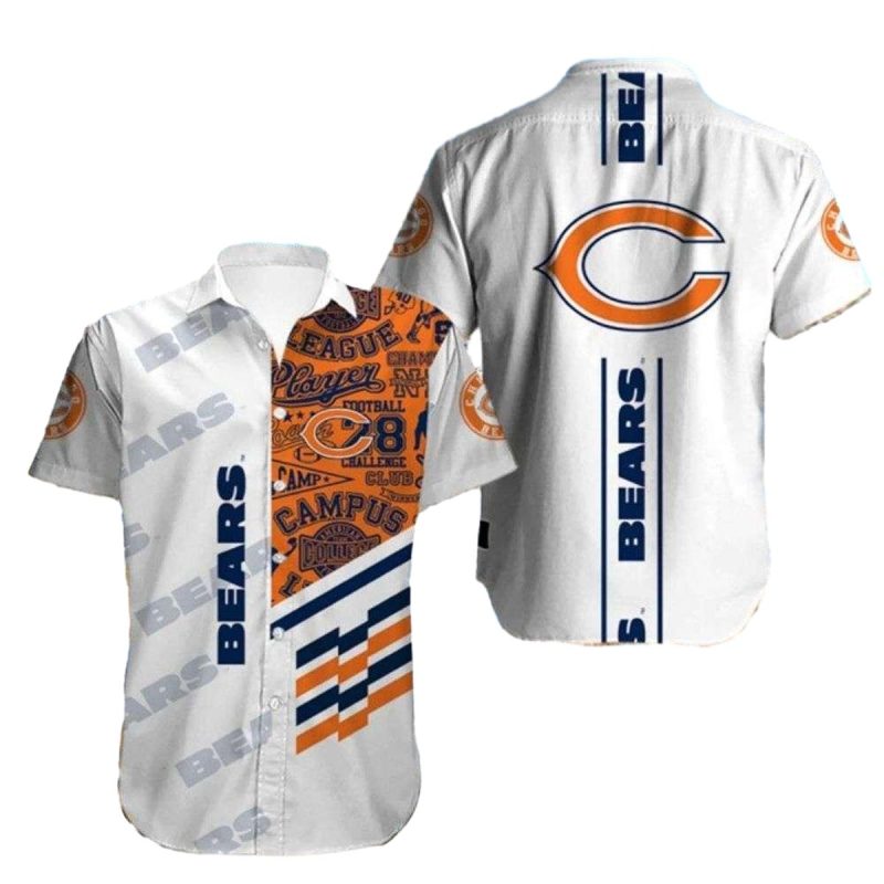 Varsity Pride Chicago Bears Collegiate Hawaiian Shirt 1