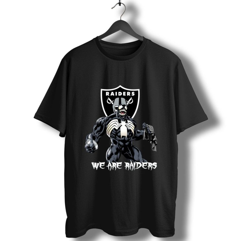 Venom We Are Oakland Raiders T Shirt T Shirt 1