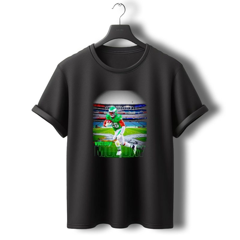 Victory Monday Saquon Barkley Philadelphia Eagles Stadium Football T Shirt T Shirt 0 1