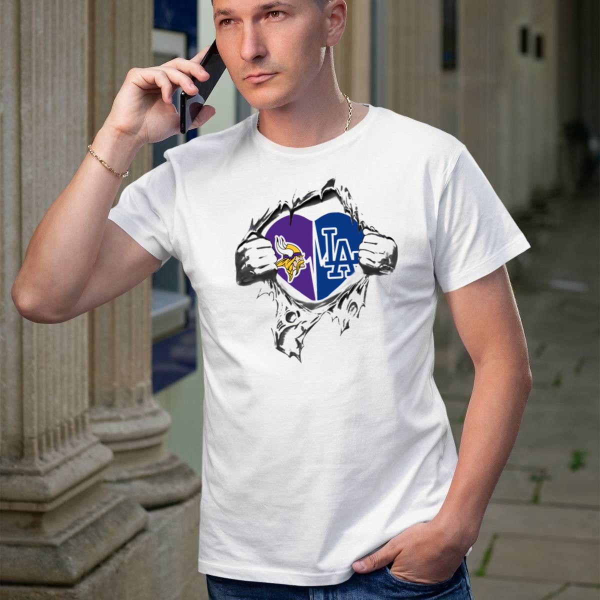 Vikings-Dodgers-Its-In-My-Heart-La-Logo-Split-Purple-And-Blue-Heart-Nfl-Mlb-Fans-T-Shirt-1_t-shirt-2_3