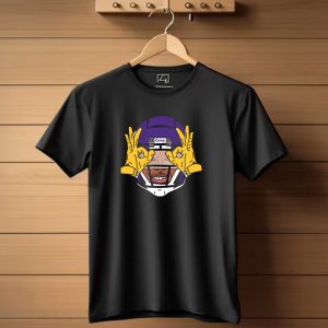 Vikings Justin Jefferson Griddy Helmet Gesture T Shirt
