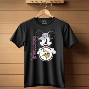 Vikings Mickey Mouse Nfl Football Fan Gear T Shirt