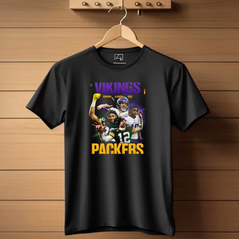 Vikings Packers Sunday 4 1 T Shirt 1