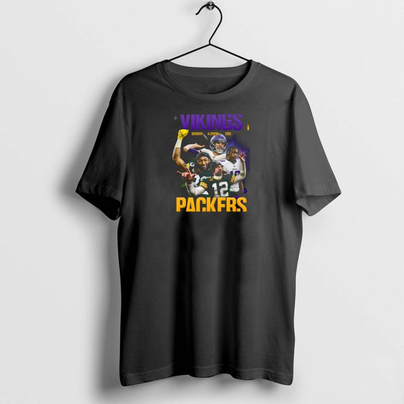 Vikings Packers Sunday 4 25Pm Cbs T Shirt 1 1 T Shirt 1 1