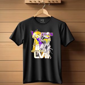 Vikings Super Bowl Lvii Kirk Cousins Signature T Shirt