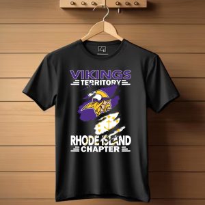 Vikings Territory Rhode Island Chapter Minnesota Football Fan Club T Shirt