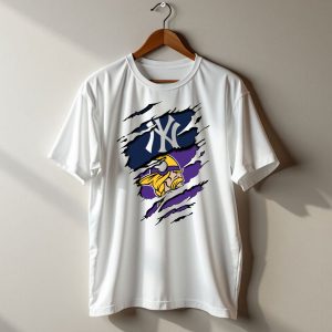 Vikings Yankees Dual Team Spirit T Shirt