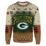 Vintage Green Bay Packers Ugly Chrsitmas Sweater