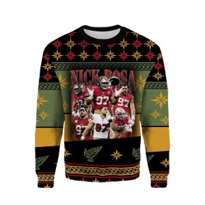 Vintage Nick Bosa 97 49ers Ugly Sweater