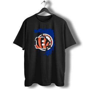 Virginia State Seal with Cincinnati Bengals T-Shirt