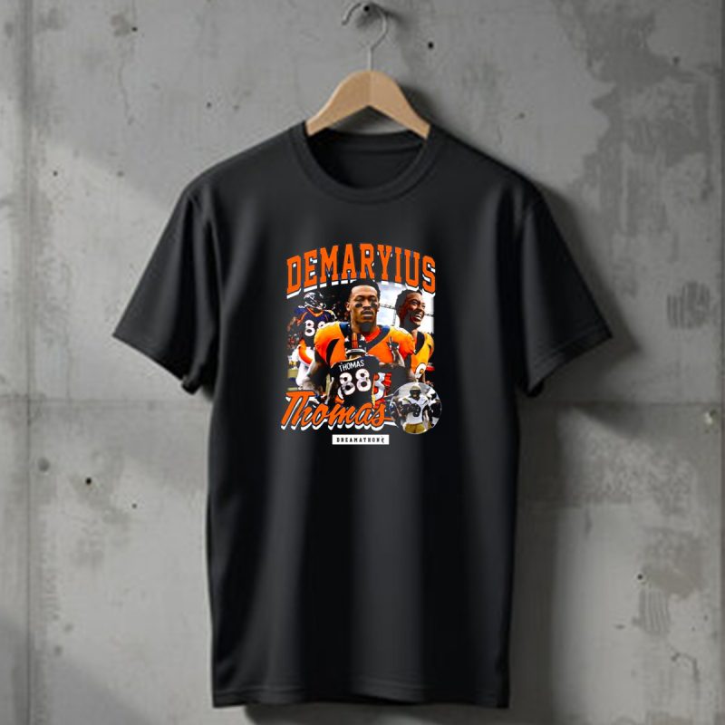 Von Miller Demaryius Thomas Dreamathon Denver Broncos Tribute 88 T Shirt 1 T Shirt 1