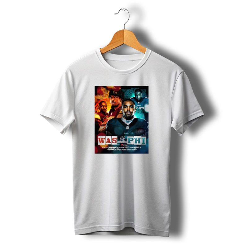 Washington Commanders Vs Philadelphia Eagles Nfc Championship Sunday January 26 3 T Shirt 1 1